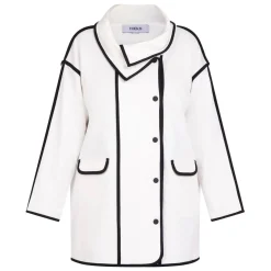 Best Yoek Milano Jersey Jacket Ecru